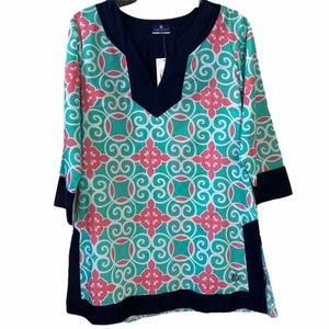 Simply southern collection swirly tunic top